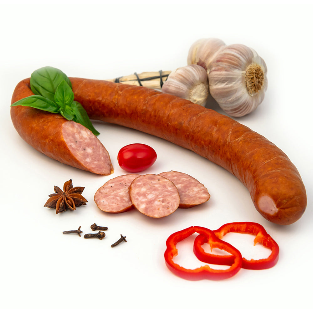 Family Farm Meat Landwurst, mittelgrob ca. 300g // Family Farm Колбаса Деревенская