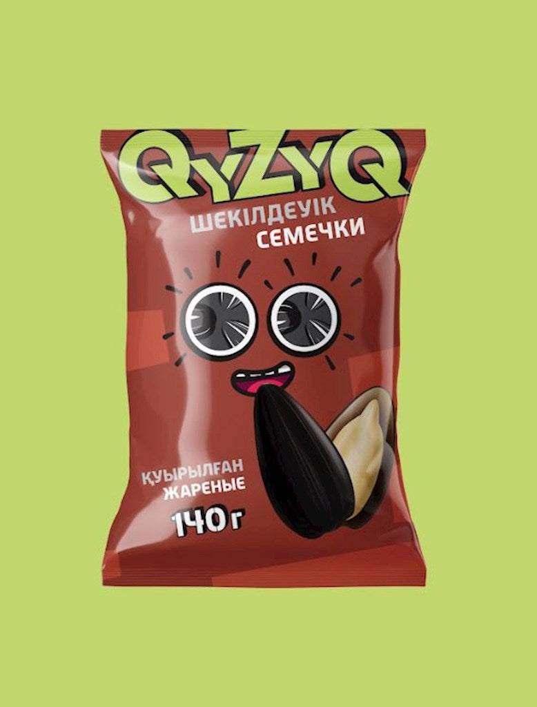 140g QyZyQ SBK schwarz, geröstet // Семечки жаренные