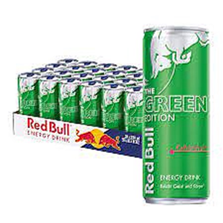 250ml Red Bull Energy Drink Green Edition Kaktusfrucht // Red Bull Энергетический напиток плод кактуса