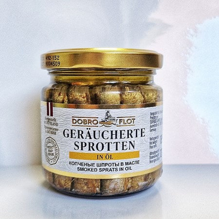 185g Dobro Flot Sprotten in Öl // Шпроты в масле