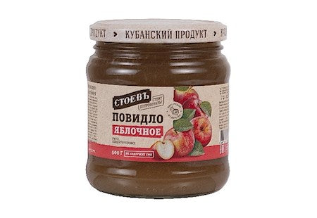 500g Stoev Brotaufstrich aus Apfel // Повидло Яблочное