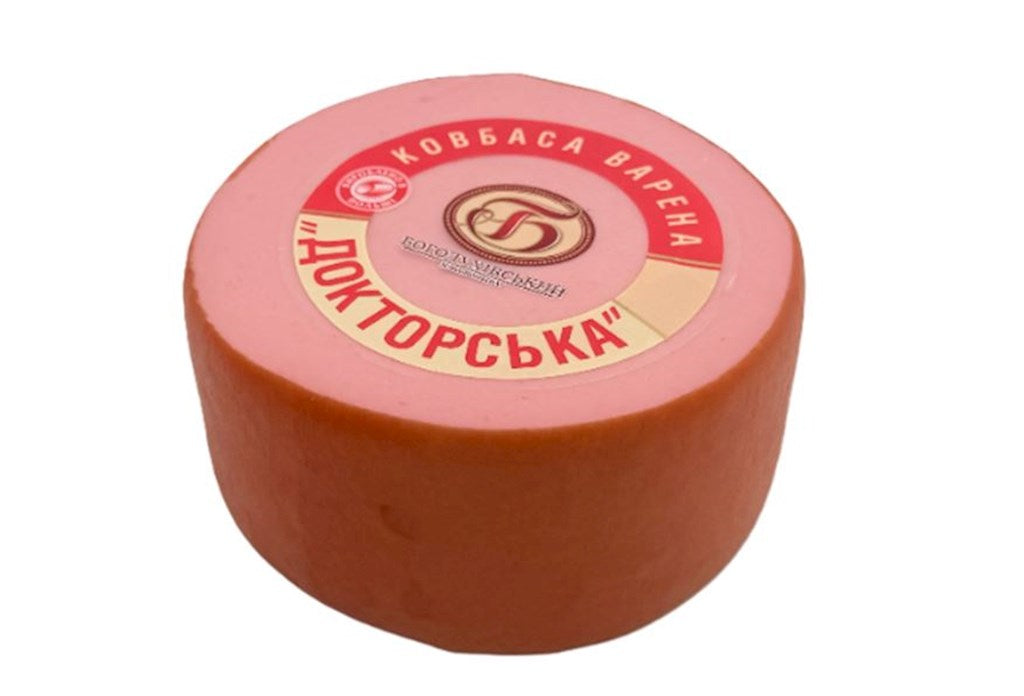 Bogodukhivsky Brühwurst "Likarska" ca.400g // Колбаса Лікарська