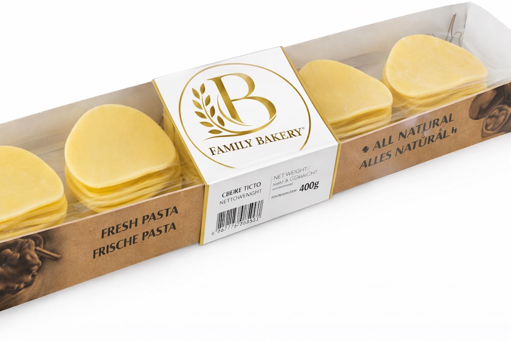 480g Family Bakery Teig für Pelmeni & Vareniki // Тесто для пельменей и вареников
