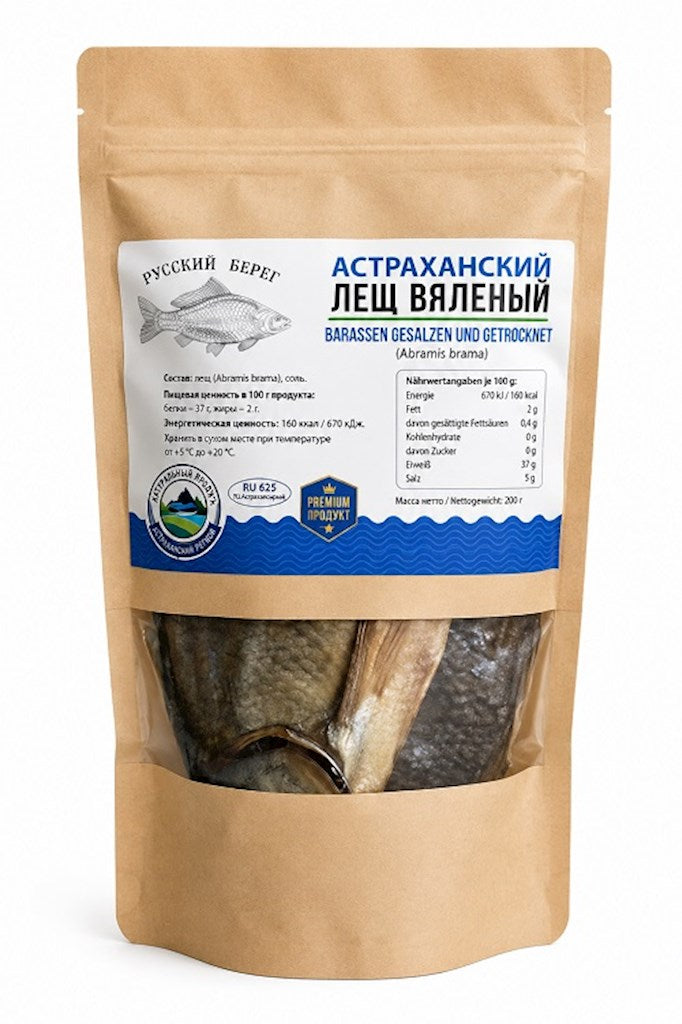 RB Brachsen Premium getrocknet/verpackt ca.550g // Лещ вяленый