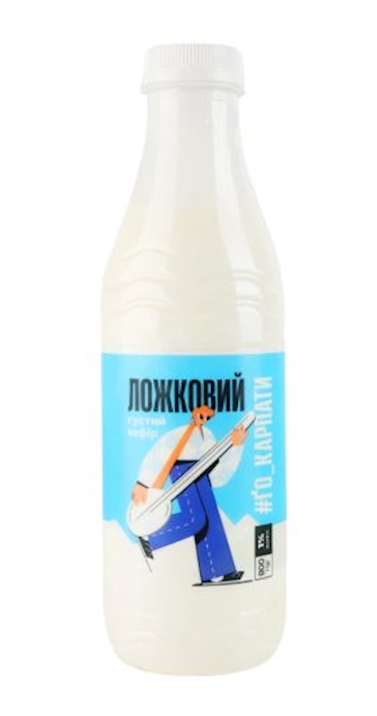 800 мл GoKarpaty Кефир ложковый 2,2 % // ҐоКарпати Кефір Ложковий 2,2%