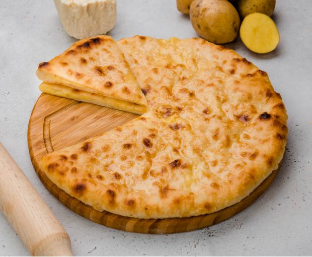 450g Ossetian Fladenbrot Käse/Kartoffel // Осетинский пирог с сыром и картофелем