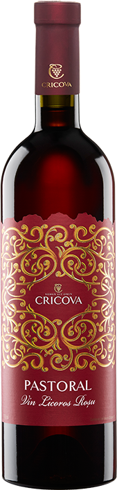 0,75 Liter CRICOVA Wein CAHOR Pastoral rot Likörwein ALC.16% Vol. KAGOR Moldau Moldawien