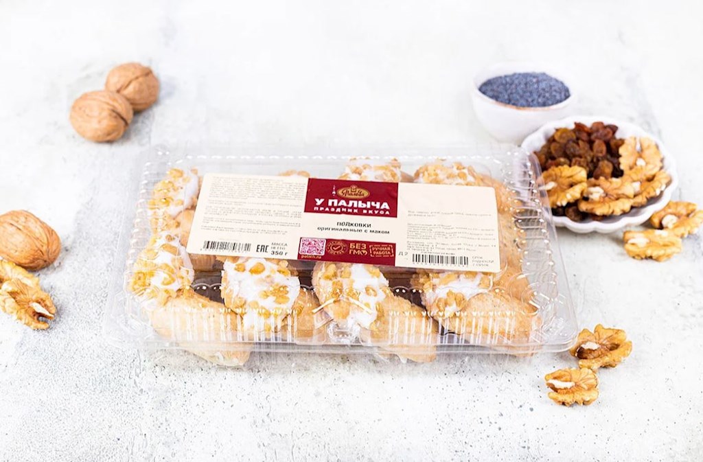 350g Palych´s Törtchen Mohn "Hufeisen" //Пирожное Подковки с маком оригинальные 350g Palych´s Törtchen Mohn "Hufeisen" //Пирожное Подковки с маком оригинальные