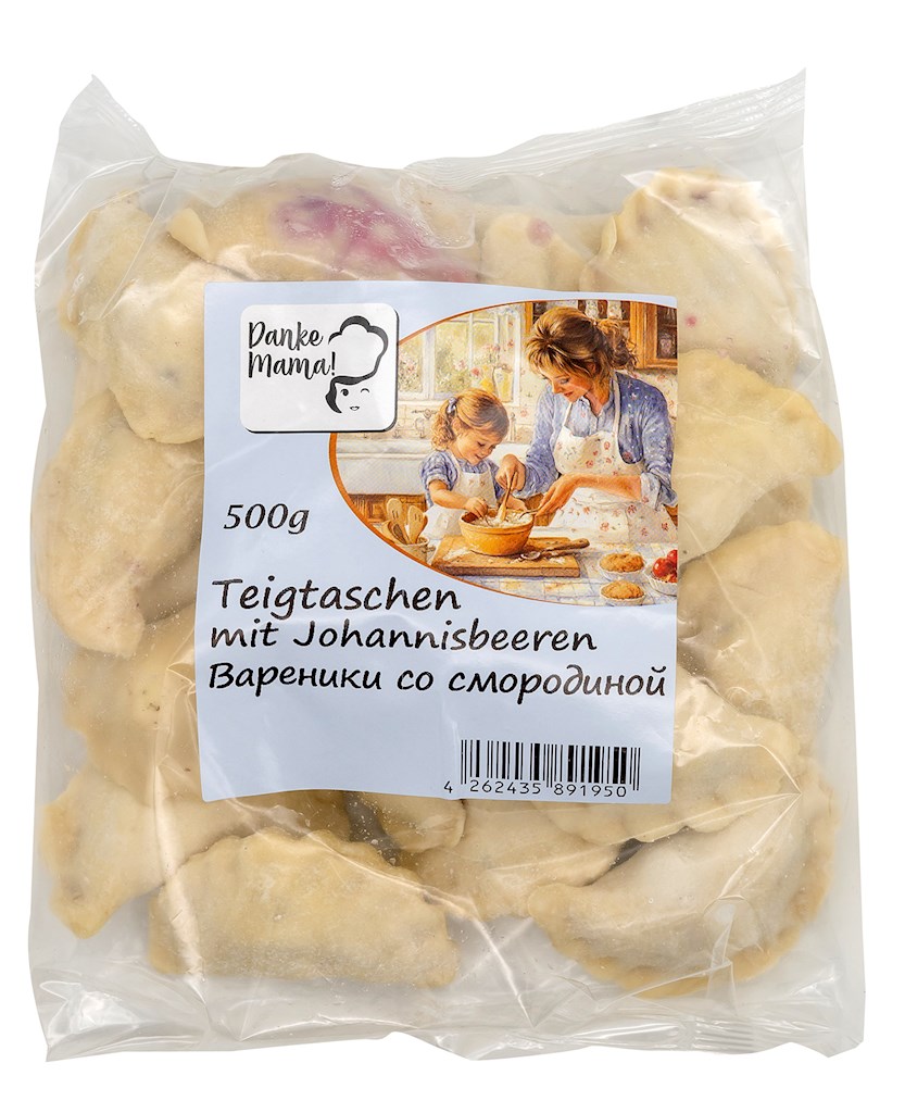 500g Spasibo Mama Vareniki mit Johannisbeeren  //Spasibo Mama Вареники со смородиной 500g Spasibo Mama Vareniki mit Johannisbeeren  //Spasibo Mama Вареники со смородиной