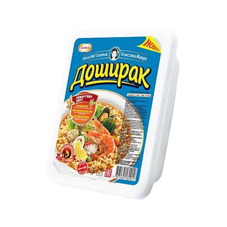 90g Doshirak Instant Nudeln Quisti mit Meeresfrüchtegeschmack // Лапша со вкусом морепродуктов