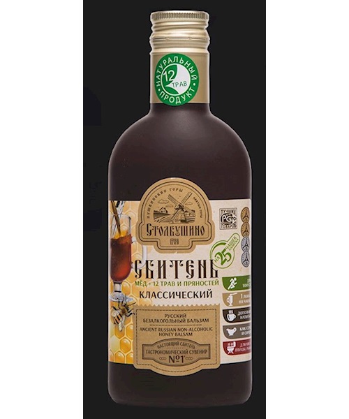 250g Stolbushino Sbiten Sirup Klassik //Столбушино Сбитень, Сироп классический