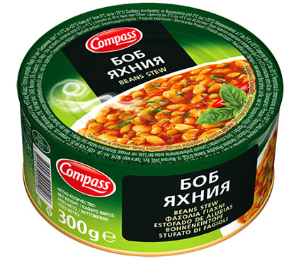 300g Compass Bohneneintopf Боб яхния Bulgarien Konserve Eintopf