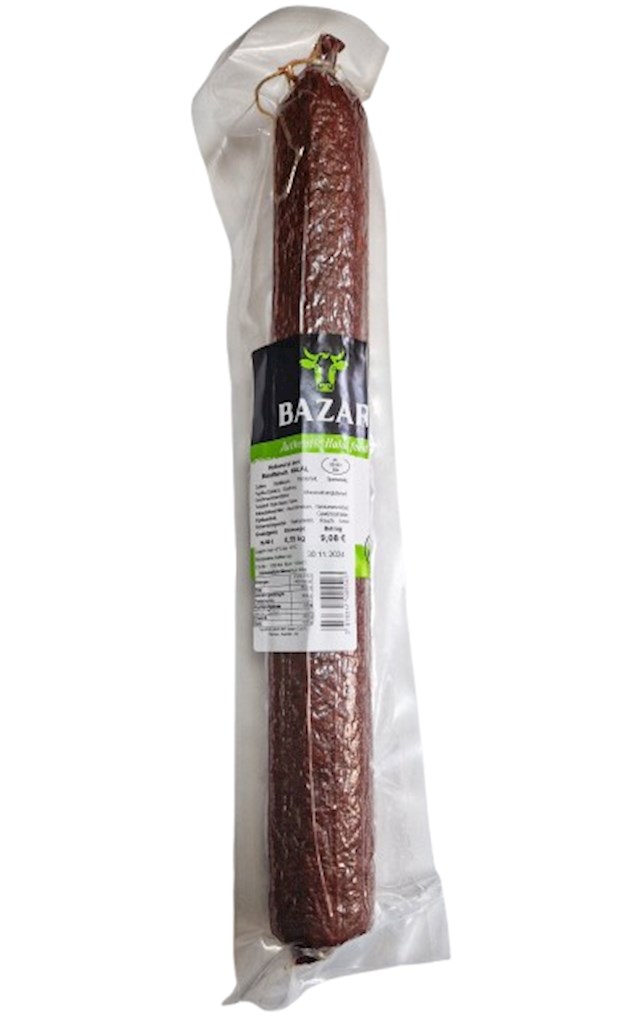 BAZAR Halal Sucuk/Suduk  ca.500g  Stange // Халяль Суджук   BAZAR Halal Sucuk/Suduk  ca.500g  Stange // Халяль Суджук