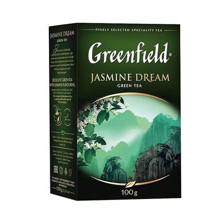 100g Grüntee Jasmine Dream // Чай Зеленый с Жасмином