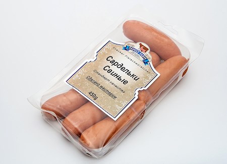 450g Family Farm Würstchen Sardelki De Luxh // Сардельки De Lux 450g Family Farm Würstchen Sardelki De Luxh // Сардельки De Lux