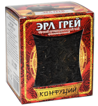 75g Konfuzius Schwarzer Tee Earl Grey Bergamotte