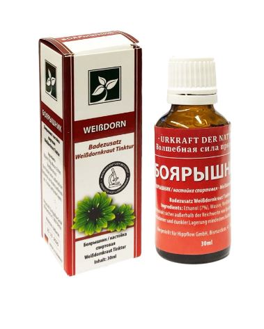 30ml Tinktur mit Weißdorn // Настойка с боярышником