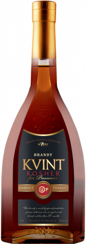 0,5 Liter Kvint Divin Weinbrand Kosher ALC.40% Vol. Koscher Moldawien Moldau