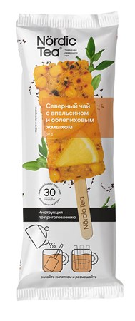 50g Nördic Getränkekonzentrat Kieferntee/Orange/Sanddorn // Северный чай с апельсином и облипихой