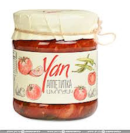 485g YAN Gemüsezubereitung Appetitka // Аппетитка овощная Закуска 485g YAN Gemüsezubereitung Appetitka // Аппетитка овощная Закуска