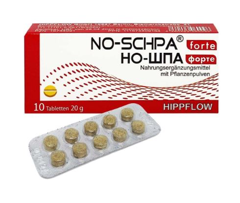 No-Schpa forte, 10 Tabl. // Но-Шпа форте 10 таблеток 