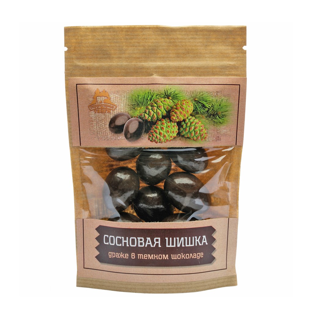 80g TerritorijaTaigi Tannenzapfen in bitter Schokolade // Драже Сосновые шишки в темном шоколадe 80g TerritorijaTaigi Tannenzapfen in bitter Schokolade // Драже Сосновые шишки в темном шоколадe