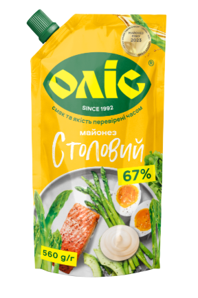 300g OLIS Mayonnaise „Stoloviy“ 67 %Fett   // Олис Майонезный соус «Столовый» 67% 300g OLIS Mayonnaise „Stoloviy“ 67 %Fett   // Олис Майонезный соус «Столовый» 67%