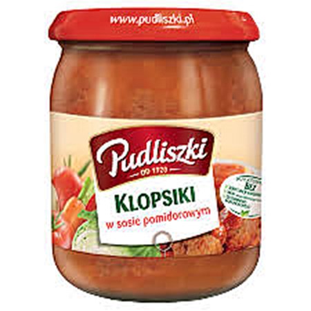 500g Klopsiki/Bouletten in Tomatensoße // Pudlizki Клопсики / тефтели в томатном соусе