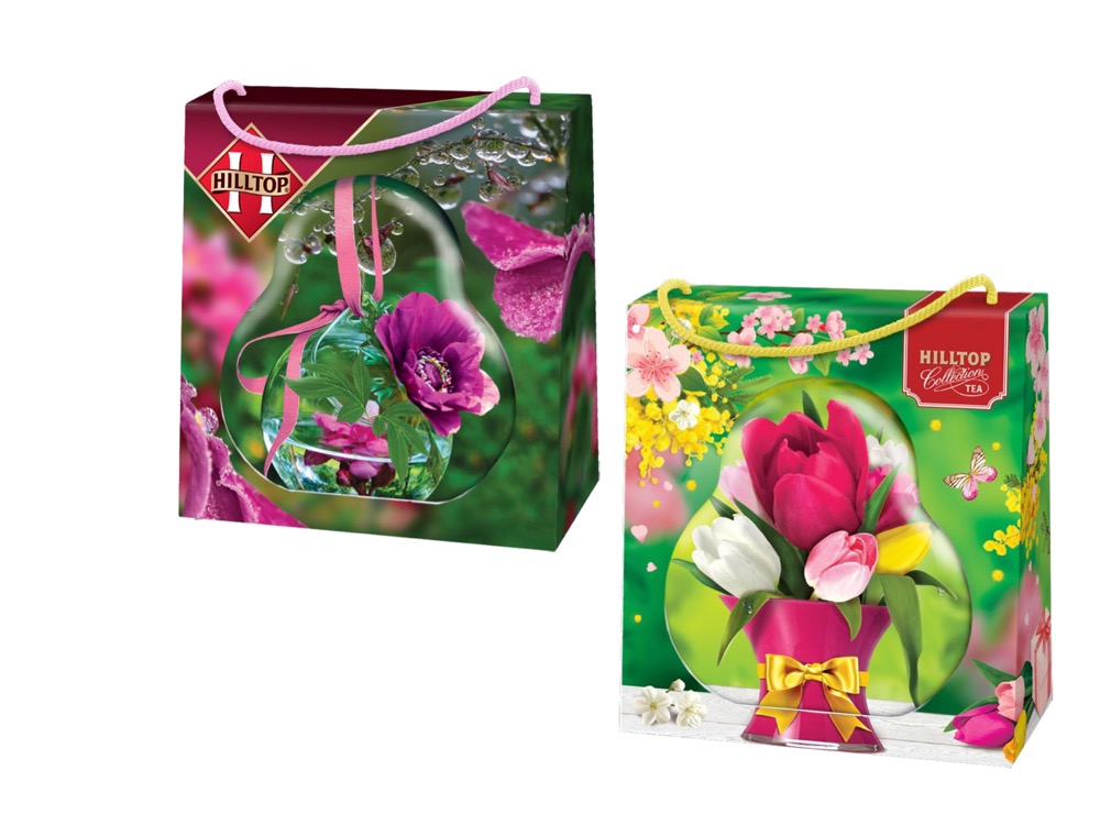 1745 50g Tee Ceylon Schwarz Duft des Frühlings Metallbox HILLTOP