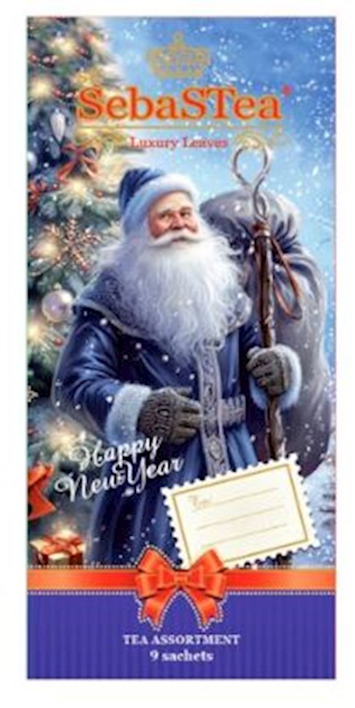 13,5g SebasSTea Tee-Kollektion New Year massage 2 //  Коллекция чая Новогоднее послание NR2 13,5g SebasSTea Tee-Kollektion New Year massage 2 //  Коллекция чая Новогоднее послание NR2
