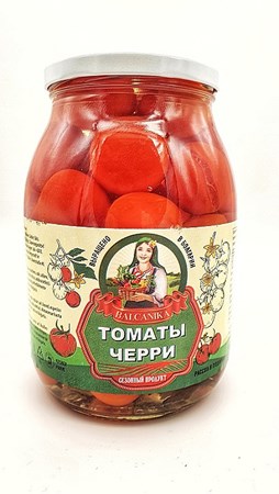 980g Balcanica Tomaten Cherry eingelegt // Помидоры черри маринованные