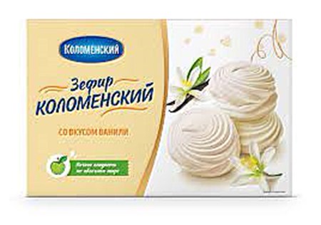 250g Sevir mit Vanillegeschmack // Коломенский Зефир со вкусом ванили