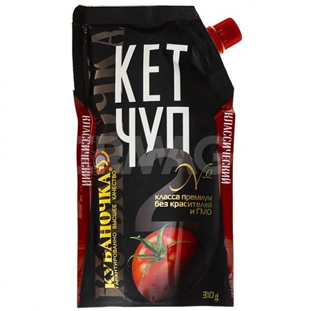 16622_16032023112000 310g Kubanochka Ketchup Nr. 2 Klassik // Кубаночка Кетчуп № 2 классический