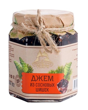 250g TerritorijaTaigi Brotaufstrich in Tannenzapfen // Джем из сосновых шишек  250g TerritorijaTaigi Brotaufstrich in Tannenzapfen // Джем из сосновых шишек