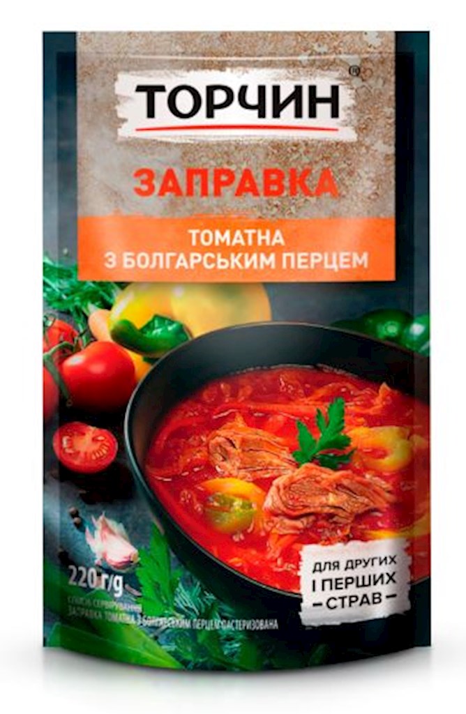 220g Torchin Sapravka d. Borscha m. Paprika   // Торчин Заправка для борща с перцем  220g Torchin Sapravka d. Borscha m. Paprika   // Торчин Заправка для борща с перцем