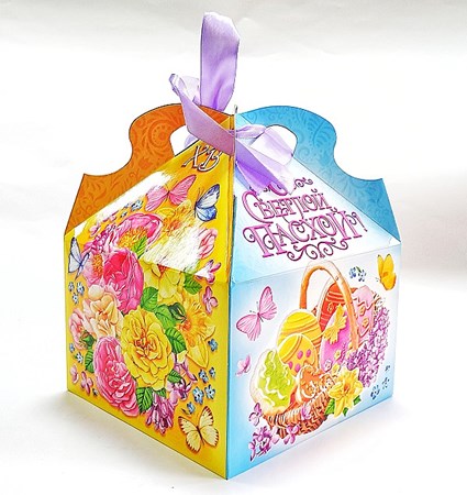 1St Geschenkbox Frohe Ostern // Арикон Коробка для подарка Со Святой Пасхой