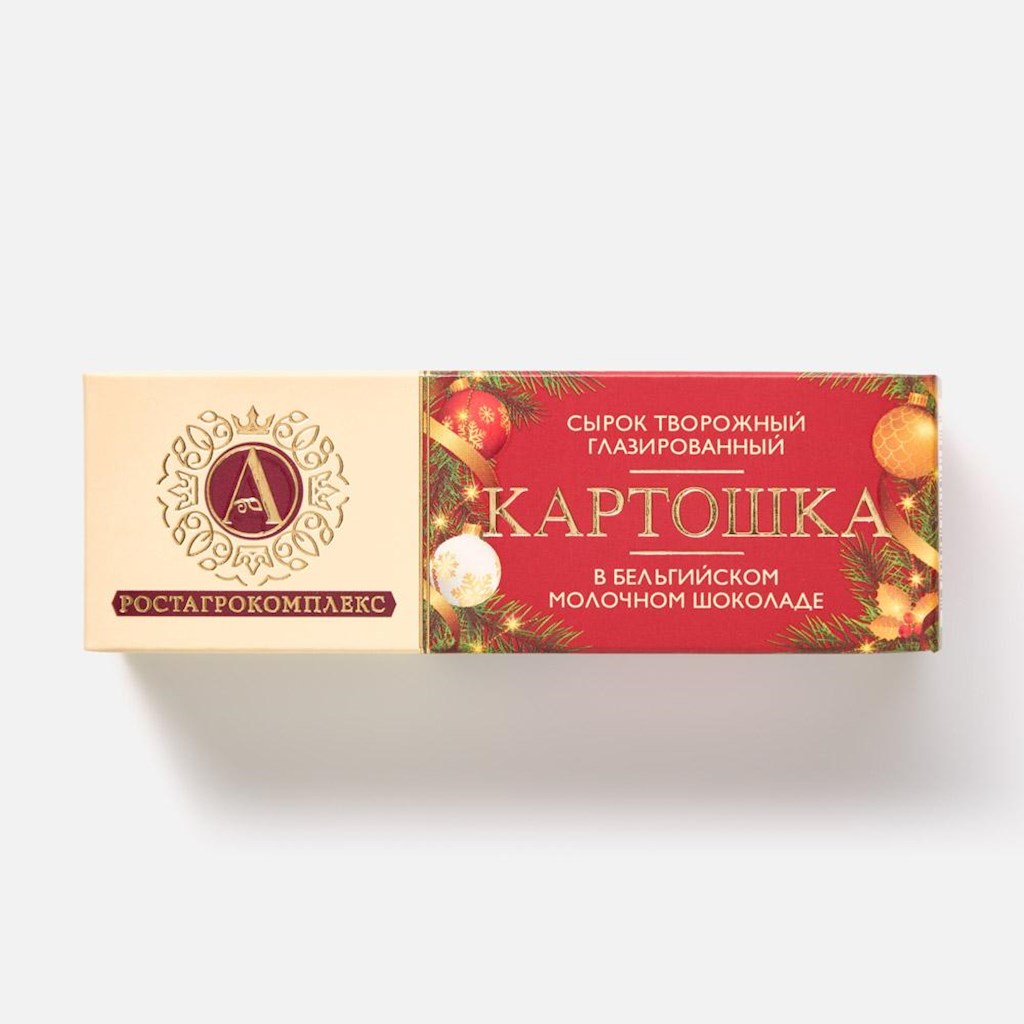 50g  A. RAEX Kartoschka in Schokolade  // Сырок Картошка в молочном шоколаде 