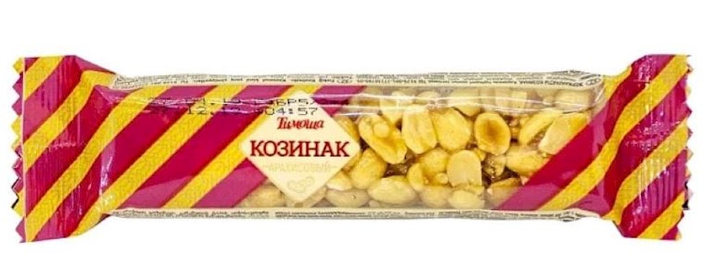 40g Timoscha  Kosinak aus Erdnüssen  // Козинак Арахисовый