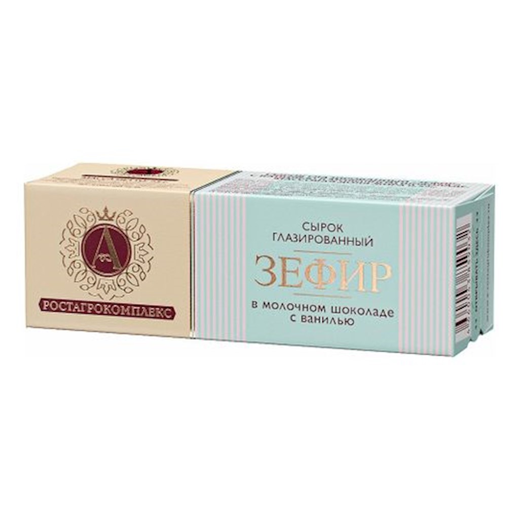 50g  A. RAEX QR Zefir in Milchschokolade 26% Fett // Зефир Сырок в молоч. шоколаде