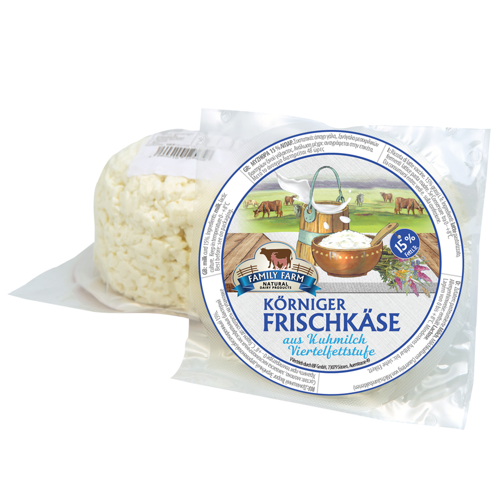 10038_FF_frischkaese_15_1000x1000-Kopie 275g Family Farm Milk Frischkäse 15% // Family Farm Творог 15%