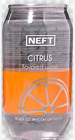 330ml Neft Wasser mit Zitrusgeschmack  // Нефть Вода со вкусом Цитруса