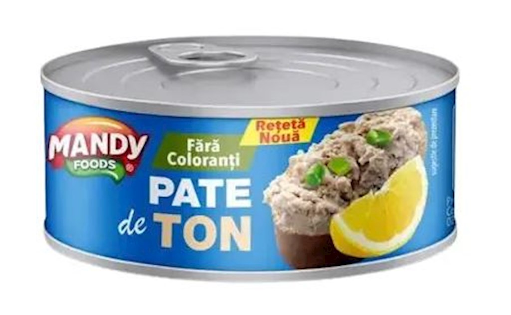 100g Mandy Foods Thunfisch-Pastete / Pate de ton // Паштет из тунца 100g Mandy Foods Thunfisch-Pastete / Pate de ton // Паштет из тунца