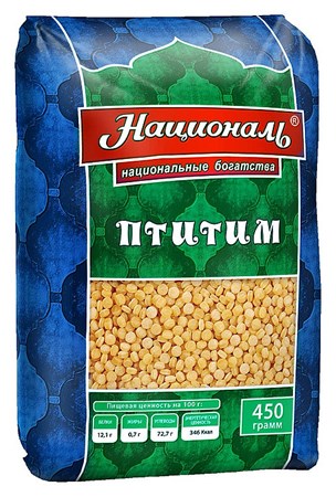 450g National Ptitim // Националь Булгур 