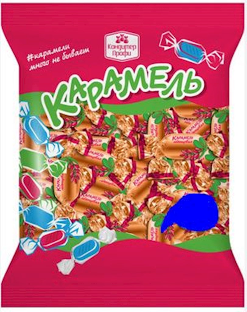 250g KonditerProfi Karamell mit Berberitzegeschmack // Карамель с начинкой барбариса  