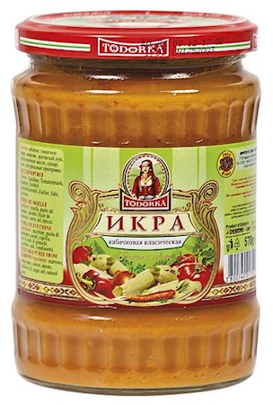 560g Todorka Zuchinipüree  // Toдорка Икра кабачковая  560g Todorka Zuchinipüree  // Toдорка Икра кабачковая