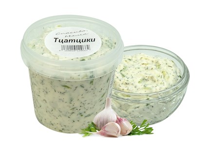 300g Spasibo Mama Zaziki griech. Vorspeise hausmacherart // Цацики греческая закуска по домашнему