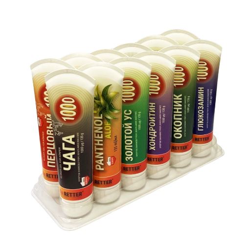 135g Dr. Retter "Serie 1000" Elixier-Gel für Körper" // «Серия 1000» Эликсир-гель для тела