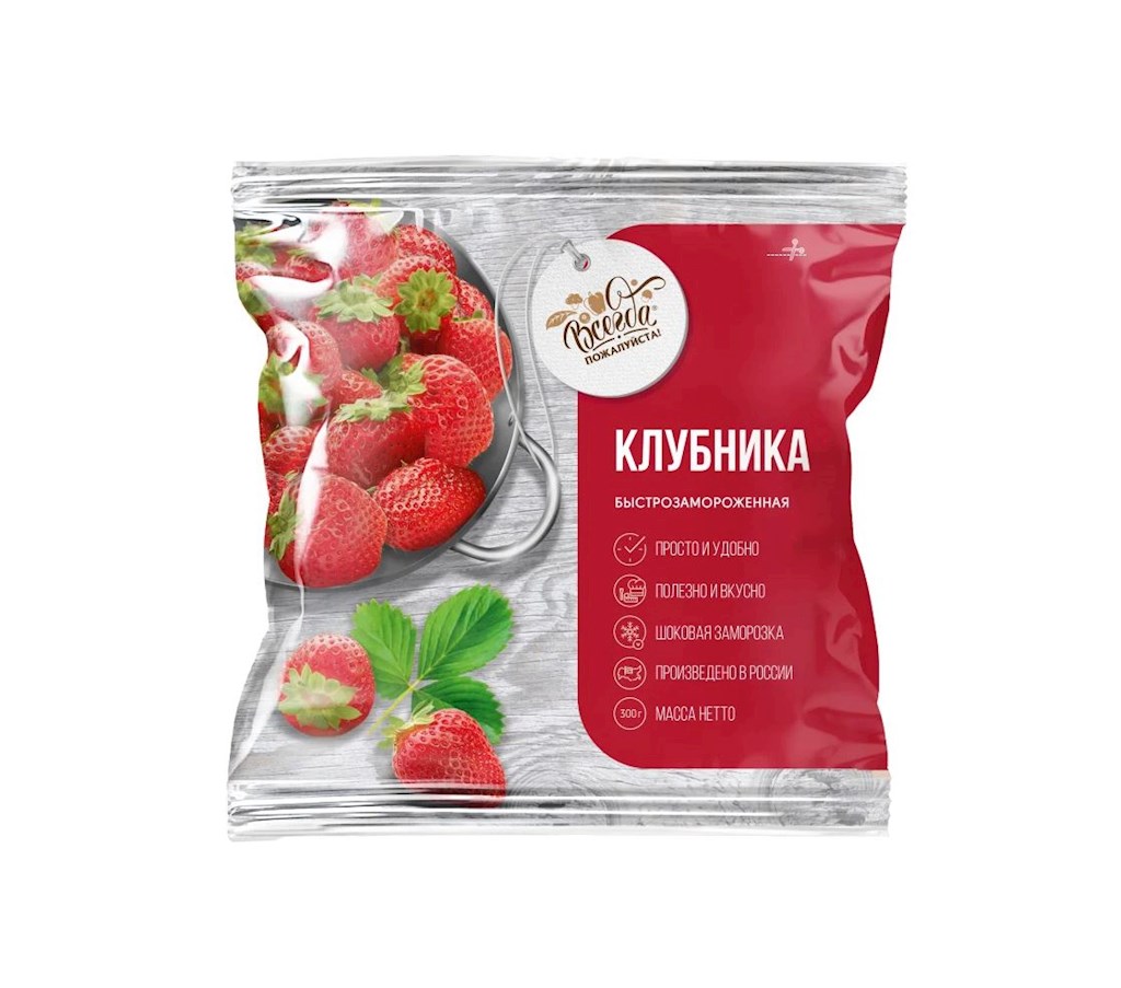 300g Immer Gerne! Erdbeere t/g  // Клубника замороженна  300g Immer Gerne! Erdbeere t/g  // Клубника замороженна
