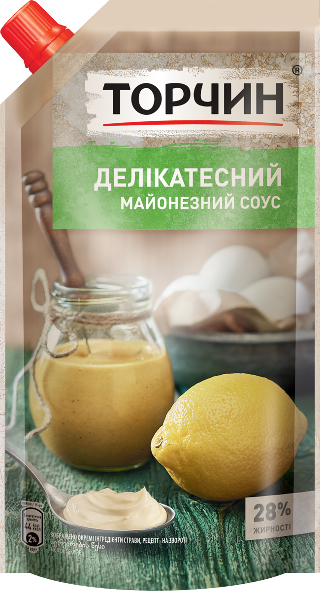 300g Torchin Delikatess Mayonnaise-Sauce 28% //Торчин Соус Майонезный деликатесный 28% 300g Torchin Delikatess Mayonnaise-Sauce 28% //Торчин Соус Майонезный деликатесный 28%