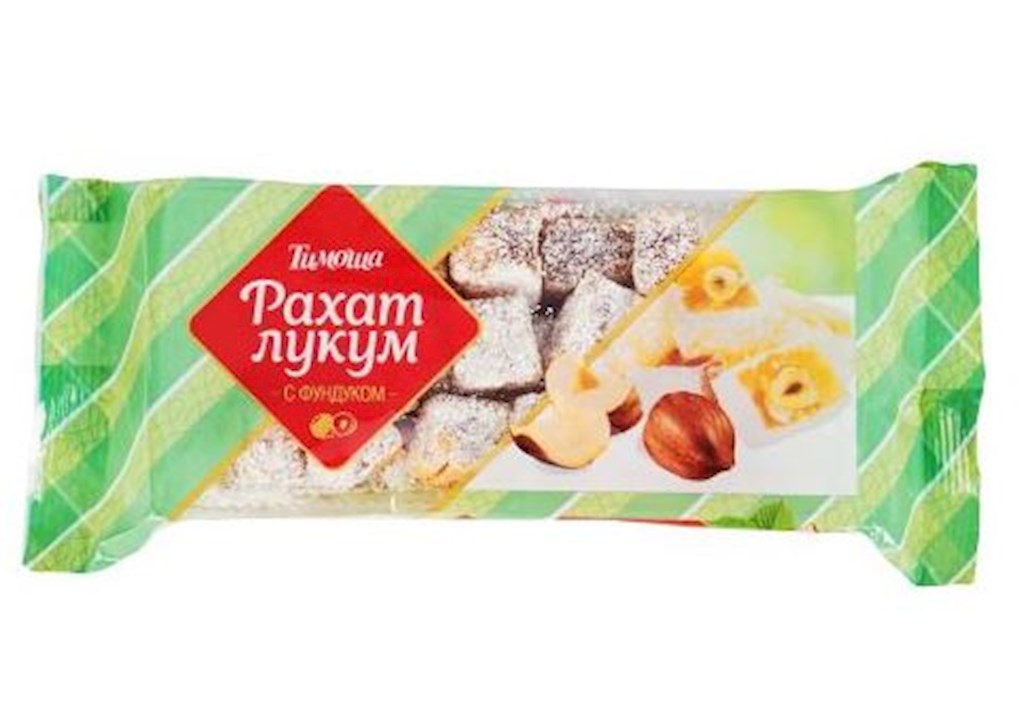 250g Timoscha Lokum mit Haselnüssen // Локум с фундуком